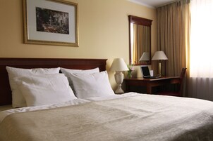 Basic Double or Twin Room | Desk, laptop workspace, soundproofing, iron/ironing board