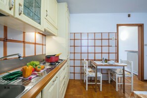 Family Apartment, Multiple Bedrooms (Appartamento Miorelli 1) | Dining - Appartamento Miorelli (Nago-Torbole)
