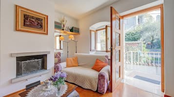 21-inch TV with satellite channels