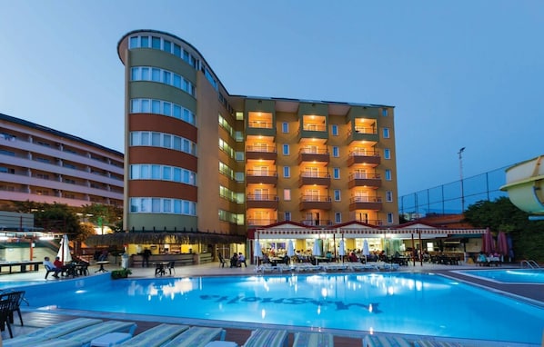 Fassade der Unterkunft