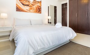 1 bedroom, premium bedding, in-room safe, individually decorated - bnbme | The Medalist | 1 BDR (Dubai)