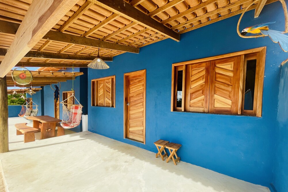 Casa Arara Amarela 2 Quartos no Recando Araras de Corumbau 5 Min da Praia
