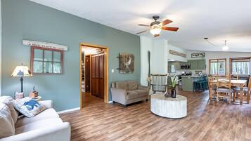 Smart TV, DVD player, video library