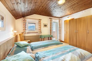 1 多间卧室、免费 WiFi、床单