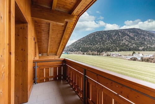 Apartment 'Unterhauserhof C' with Mountain View, Wi-Fi, Balcony & Garden