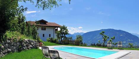 Una piscina climatizada