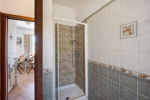 Shower, hair dryer