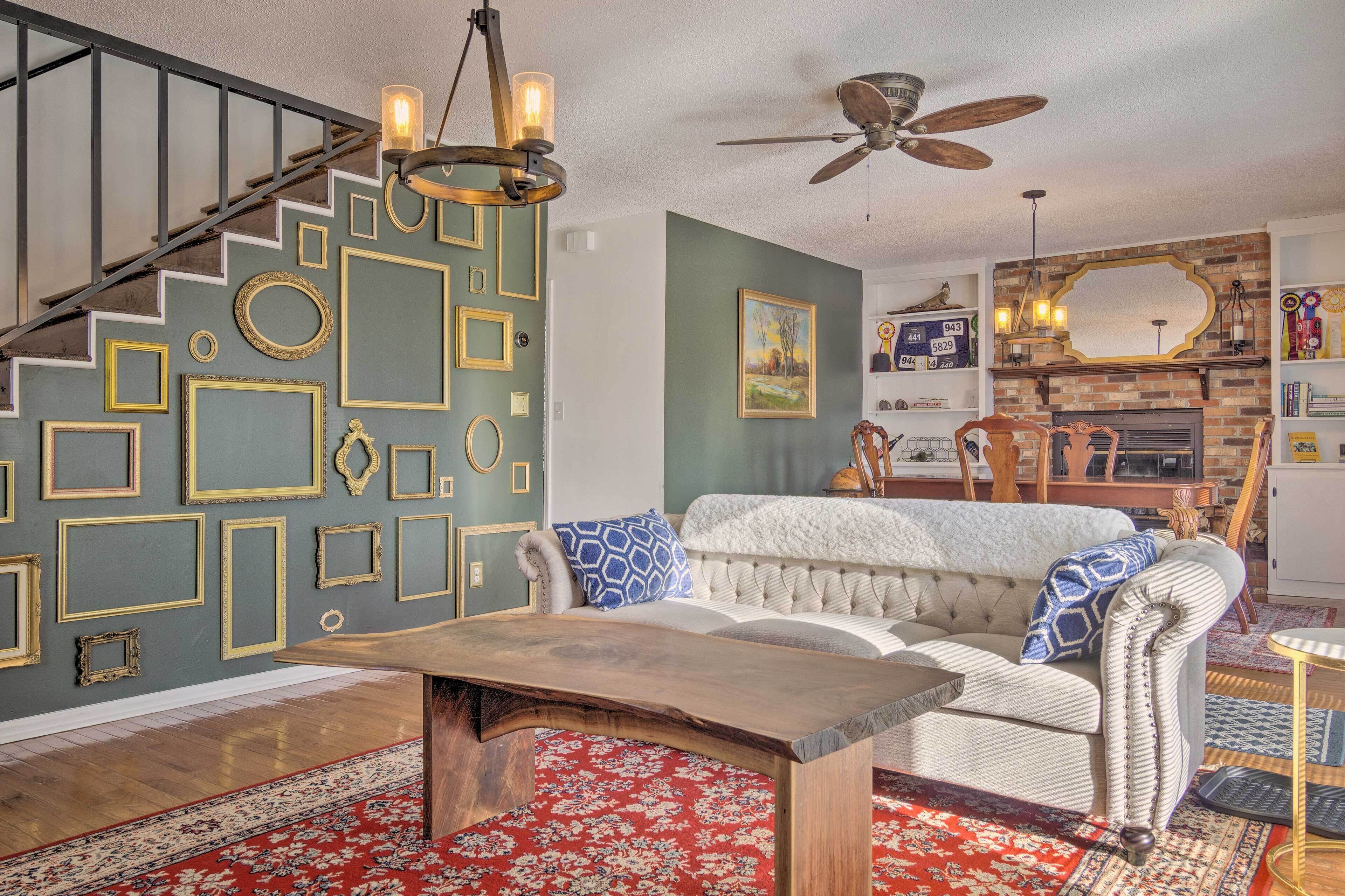 Cozy Blue Ridge Getaway w/ Mtn Views, 5 Mi to TIEC