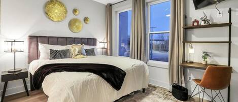 4 bedrooms, iron/ironing board, free WiFi, bed sheets