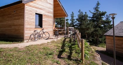 Chalet confortable pour 4 personnes avec sauna privatif aux Bouviers en LozĂšre