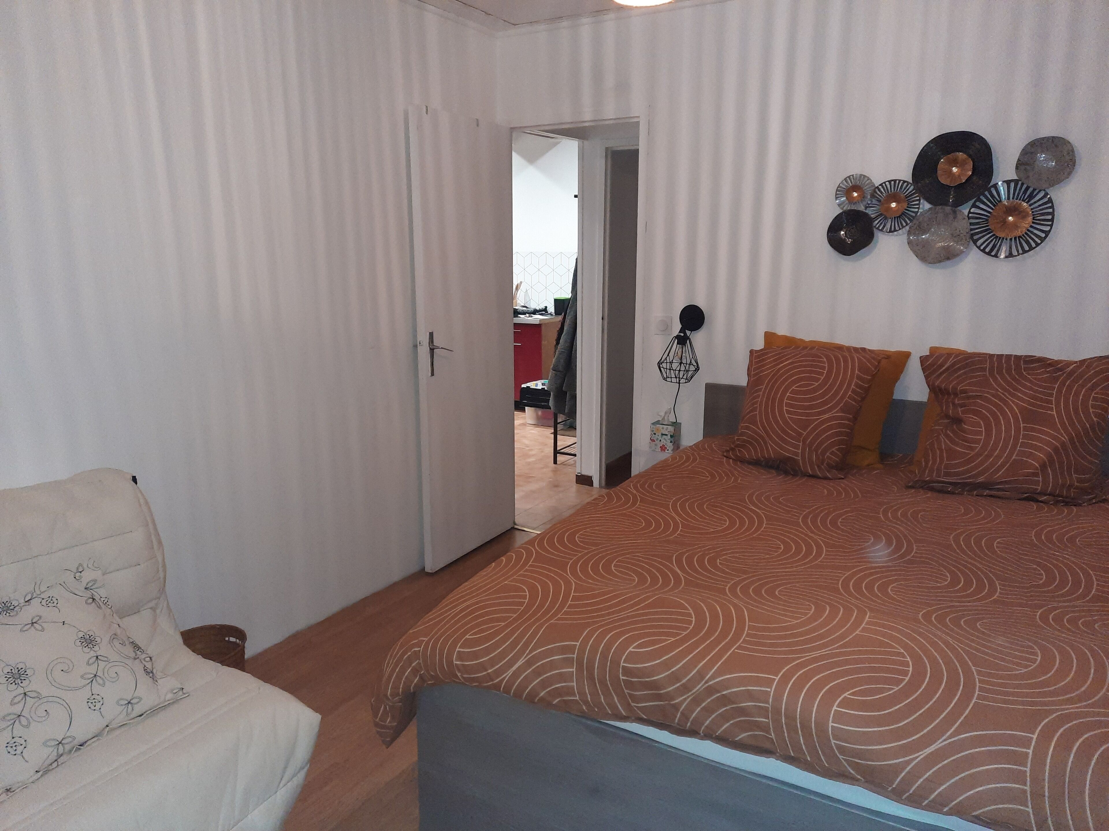 1 Schlafzimmer, Bügeleisen/Bügelbrett, kostenloses WLAN, Bettwäsche