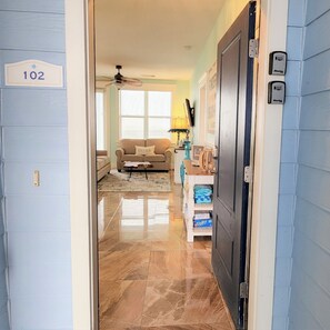 Smart TV, table football, ping pong