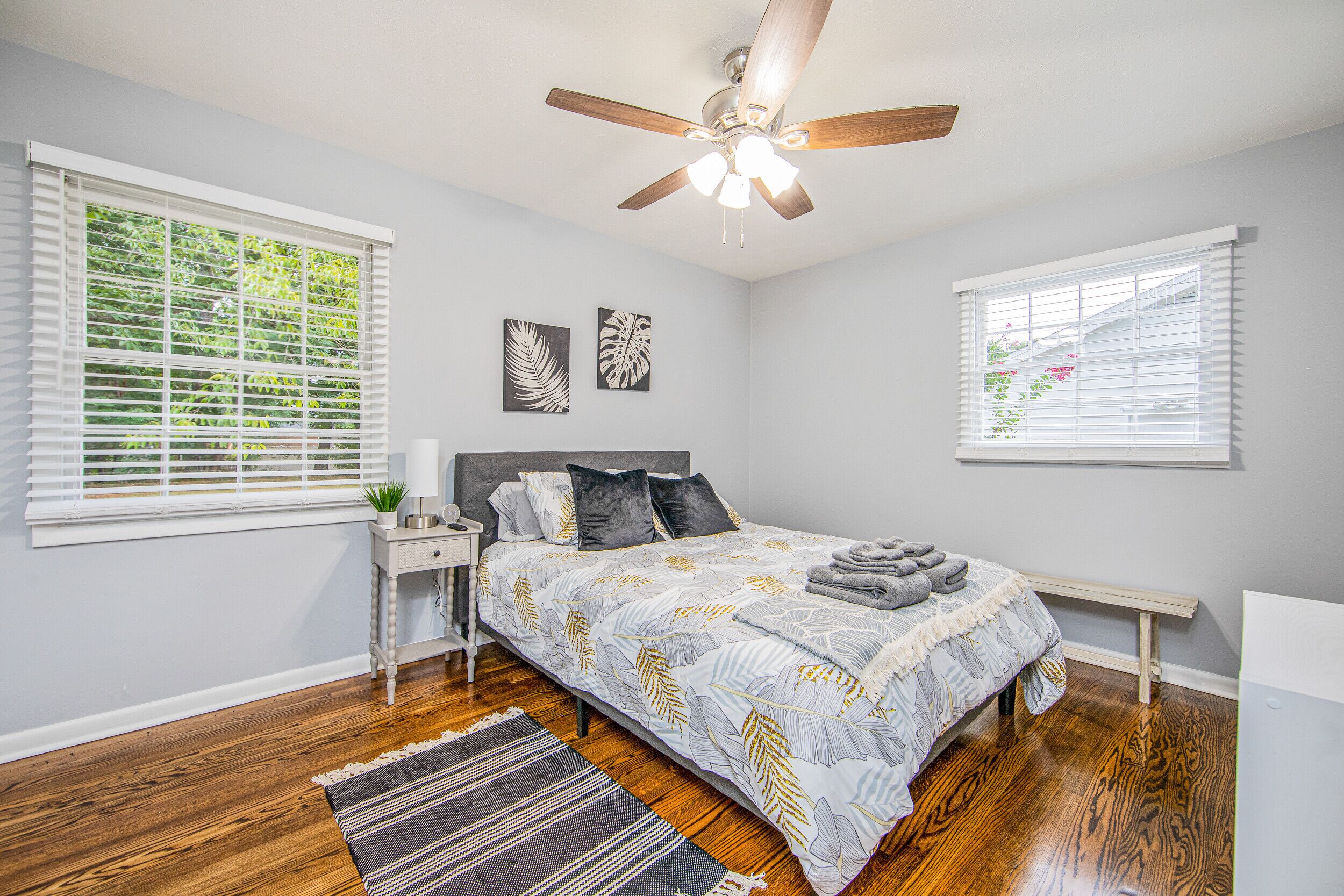 3 phòng ngủ, bộ trải giường 