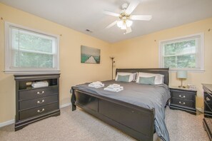 4 habitaciones y ropa de cama 