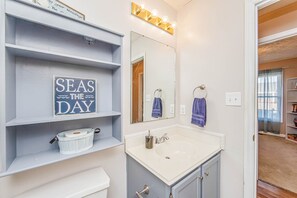 Shower, towels