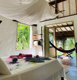 Deluxe Suite, 1 Queen Bed, Allergy Friendly, Garden View | Hypo-allergenic bedding, minibar, individually decorated - Casa Aiti (Cairu)