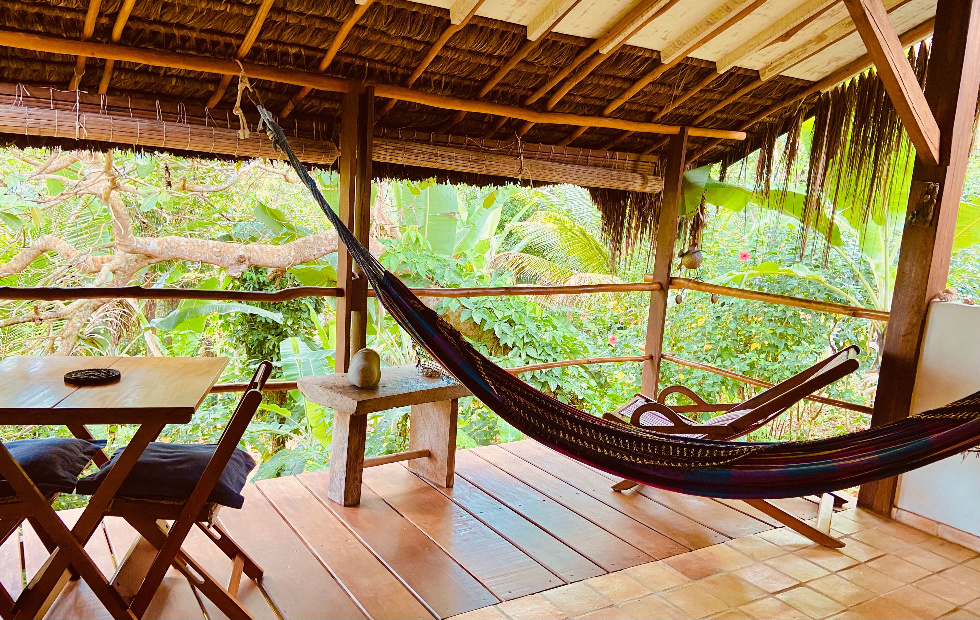 Suite Deluxe, 1 grand lit, hypoallergénique, vue jardin | Terrasse/Patio