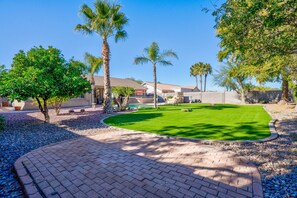 Property grounds - Backyard of Dreams w/ Heated Pool! (Gilbert)