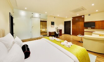 Estúdio conforto (Mastiff Suite) | Cofres nos quartos, ferros/tábuas de passar roupa, Wi-Fi de cortesia