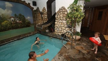 Piscine couverte, piscine chauffée