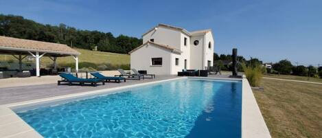 Außenpool, beheizter Pool