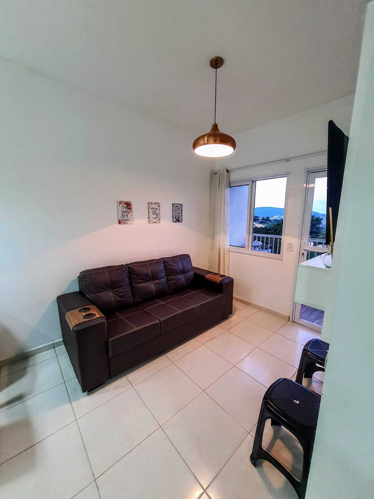 TOP apartment in Serra Negra with pool and barbecue - 5 min downtown!