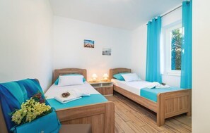 Familienhaus, 2 Schlafzimmer, Terrasse | 2 Schlafzimmer, individuell dekoriert, individuell eingerichtet