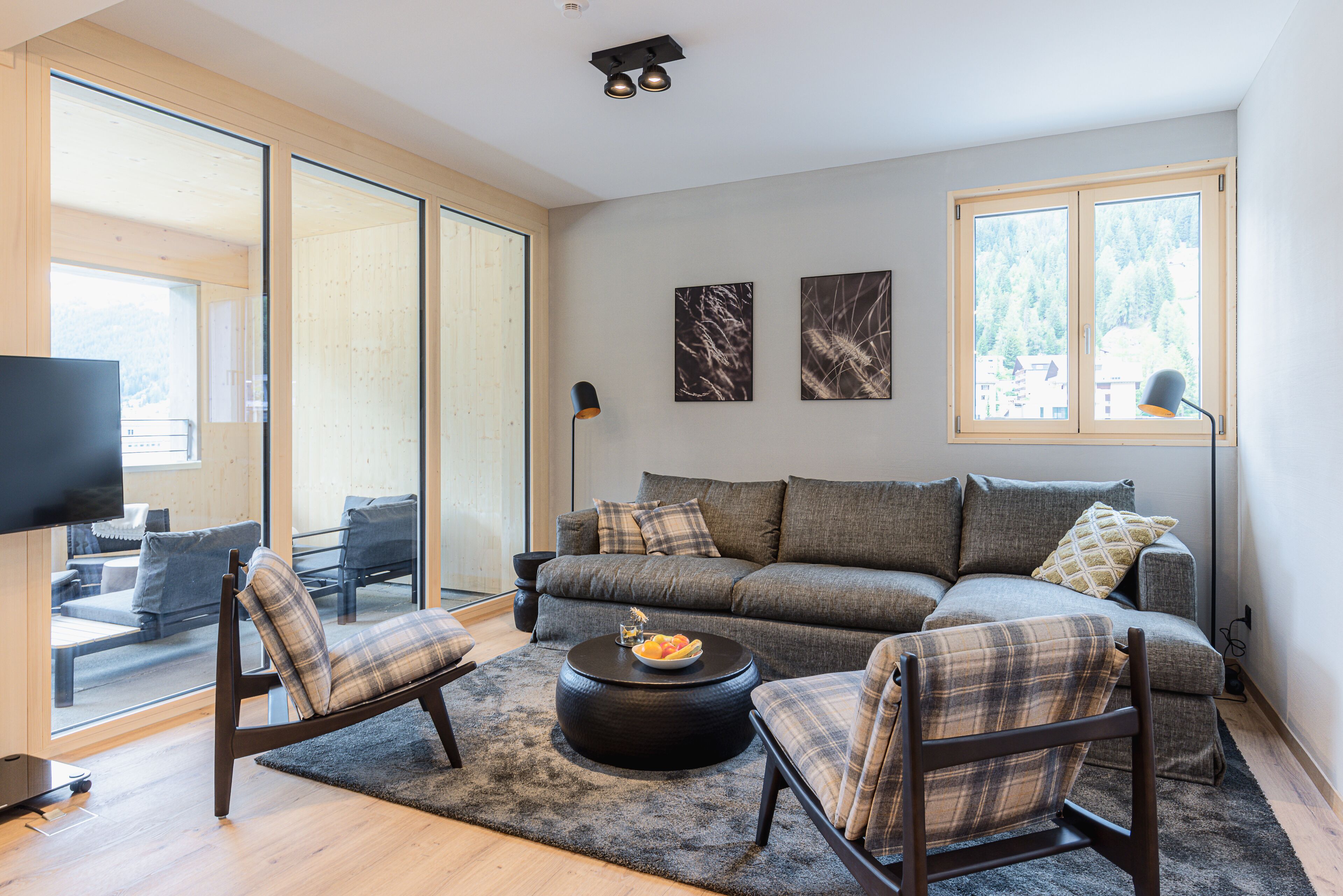 Panoramic Suite, 2 Bedrooms, Patio | Hypo-allergenic bedding, desk, laptop workspace, cots/infant beds