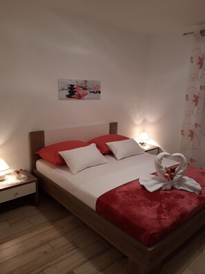 2 soveværelser, gratis Wi-Fi, sengetøj