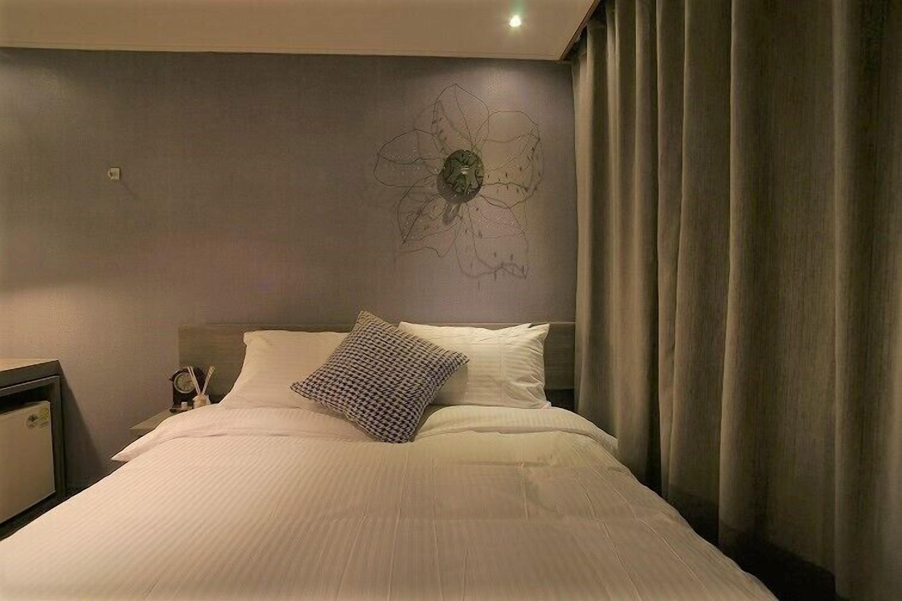 deluxe double room | premium bedding, memory-foam beds, blackout curtains, free wifi