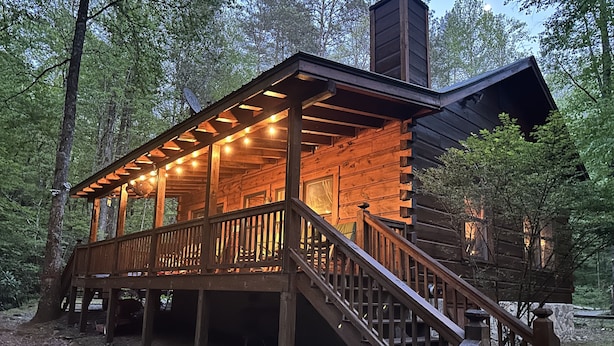 Exterior - Secluded Creekside Cabin • Fire Pit • Trout Fishing • Pet Friendly (Murphy)
