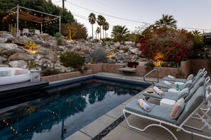 Una piscina climatizada