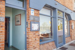 Majoituspaikan julkisivu