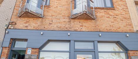 Façade de l’hébergement