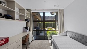 3 bedrooms, blackout curtains, iron/ironing board, WiFi