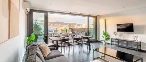 Télévision, espaces bureaux