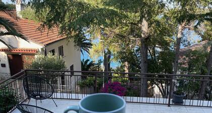 New opening! 4-star studio apartment "Turtle", 50 m from the sea, dream view