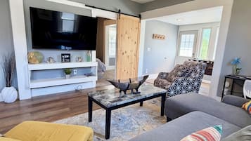 Smart TV, video games, table football, books