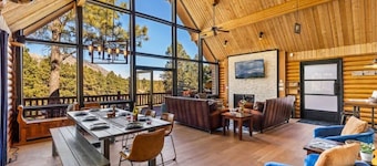 Renovated | Famous Cabin | Hot Tub | AC | Mtn View