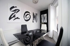 Dining - Stunning sea views - Barry's Retreat by Tŷ SA (Barry)
