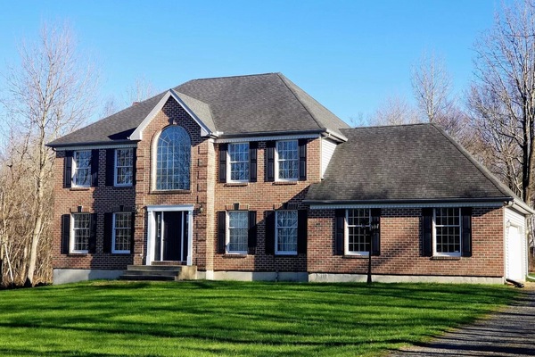 Our beautiful home is modern and spacious but is nestled quietly on a back road