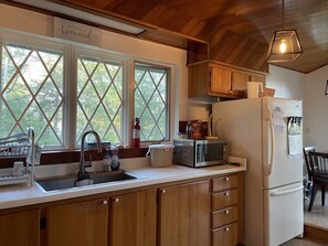 Microwave, oven, stovetop