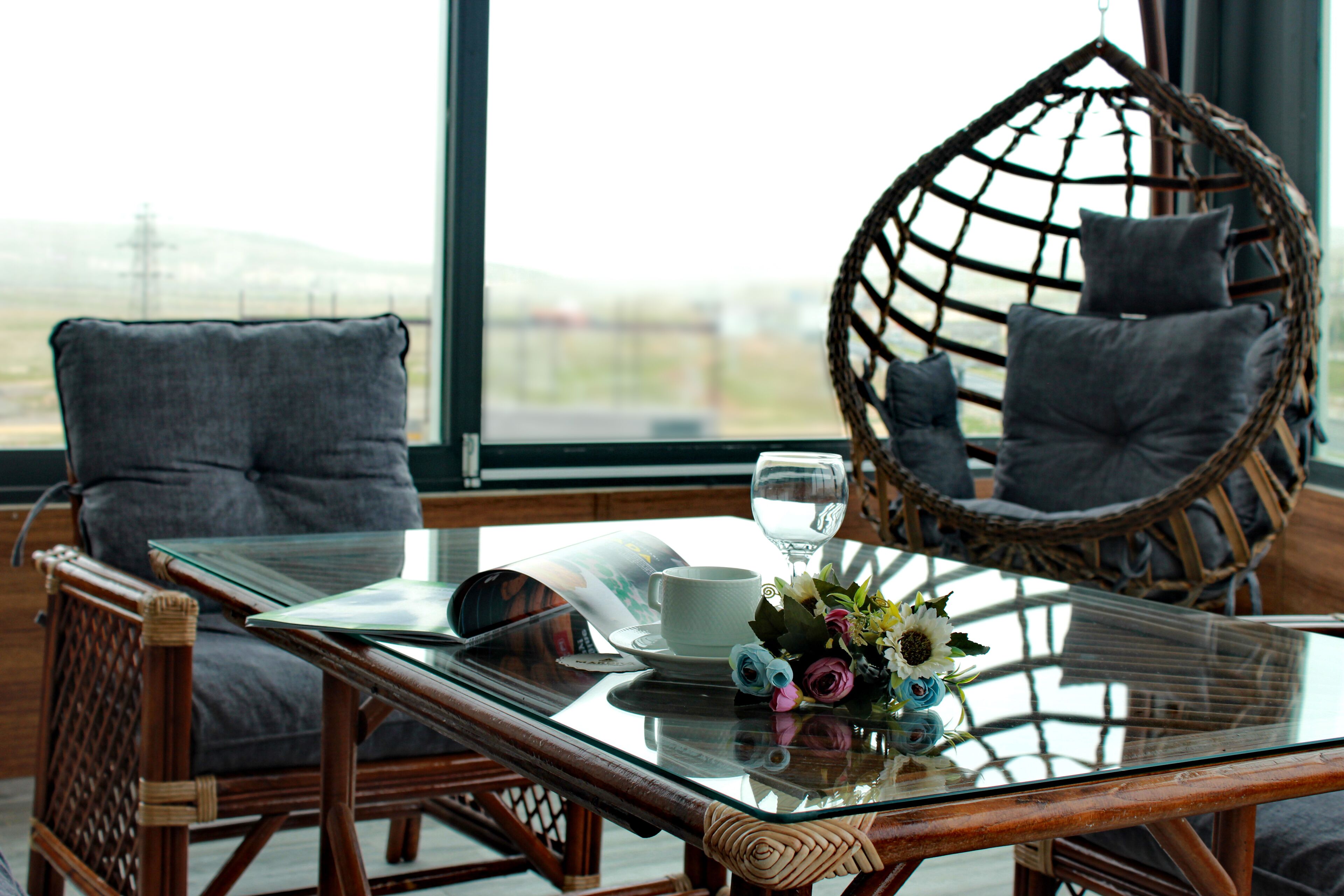 Suite | Ruang tamu | 55 cm televisyen LCD dengan kabel, TV 