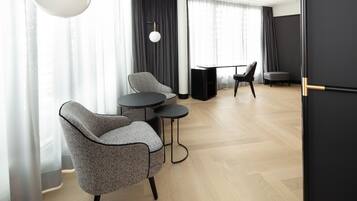 Junior Double Room | Premium bedding, in-room safe, soundproofing, iron/ironing board