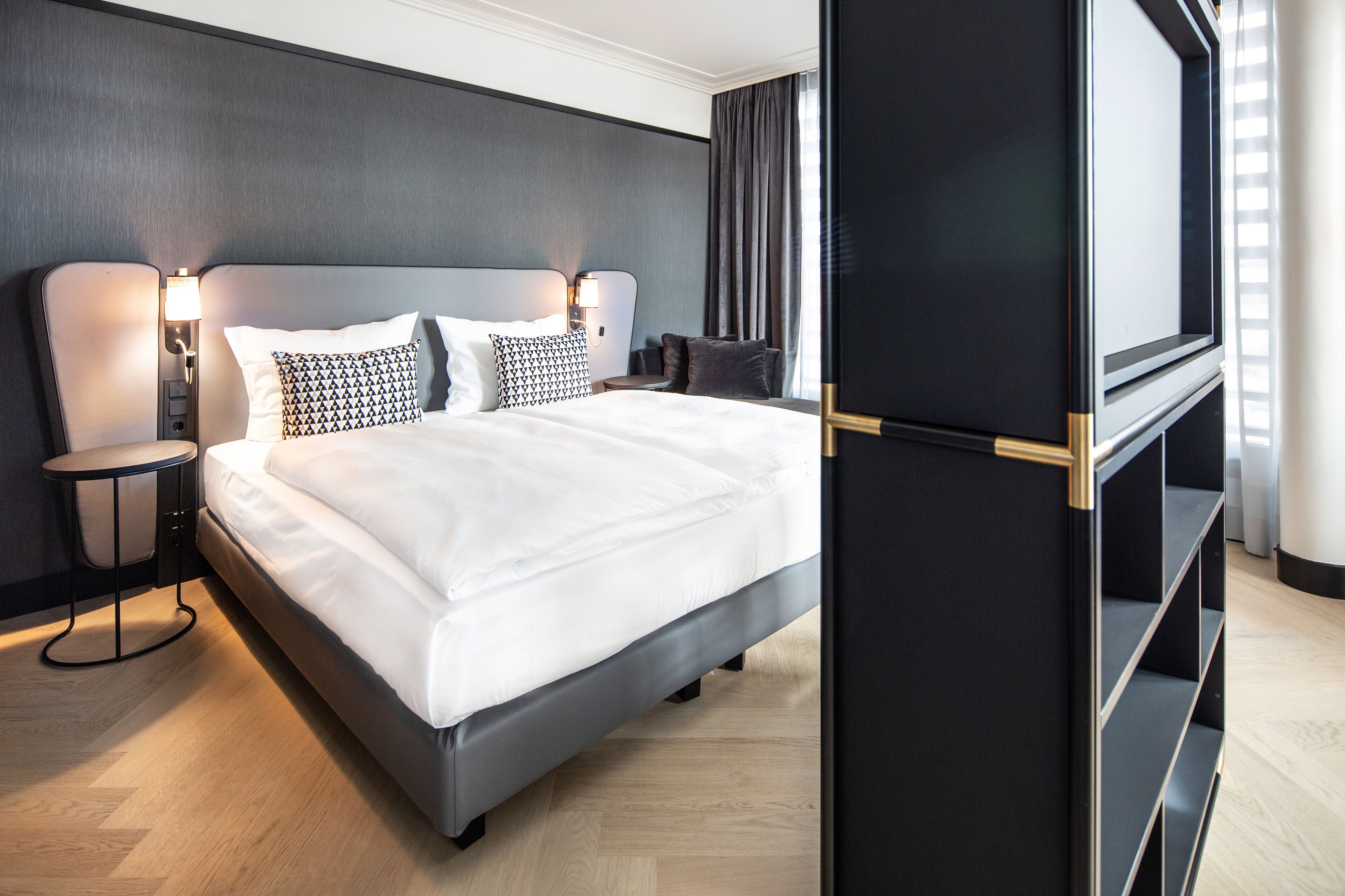 junior double room | 1 bedroom, premium bedding, in-room safe, soundproofing