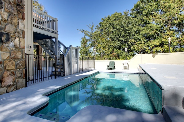 AuĂenpool, beheizter Pool