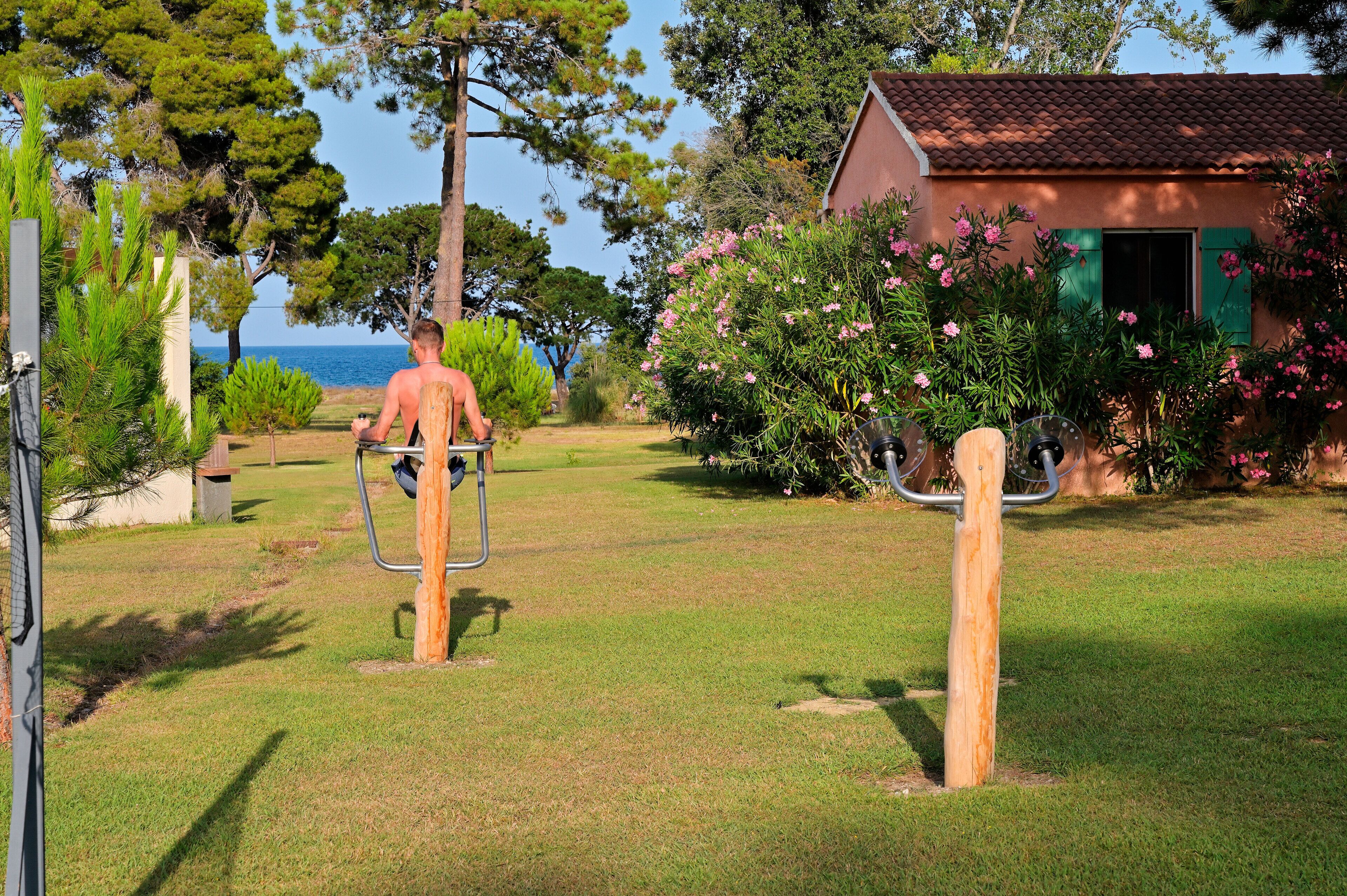 Enceinte de l’hébergement