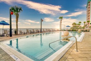 Außenpool, beheizter Pool