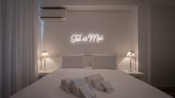 1 室のベッドルーム、アイロン / アイロン台、旅行用ベビーベッド、WiFi