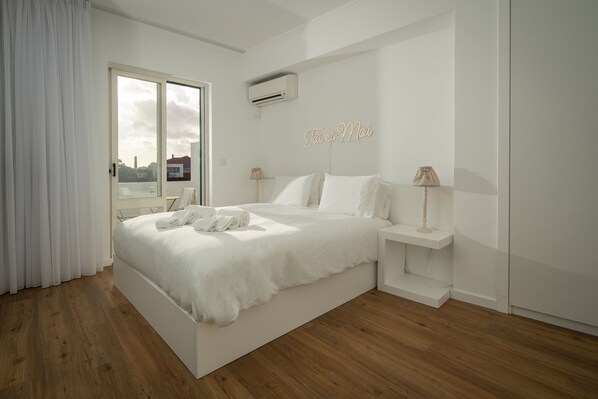 1 soverom, strykejern/-brett, reiseseng for barn og wi-fi